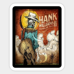 Ramblin' Man Sticker